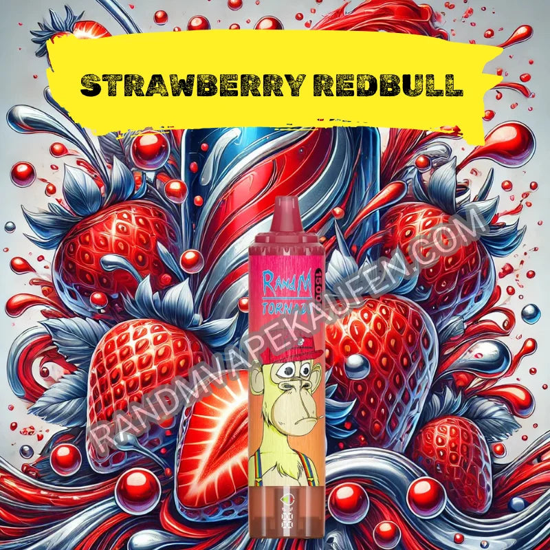 Tornado Vape 15000 - Strawberry Red Bull