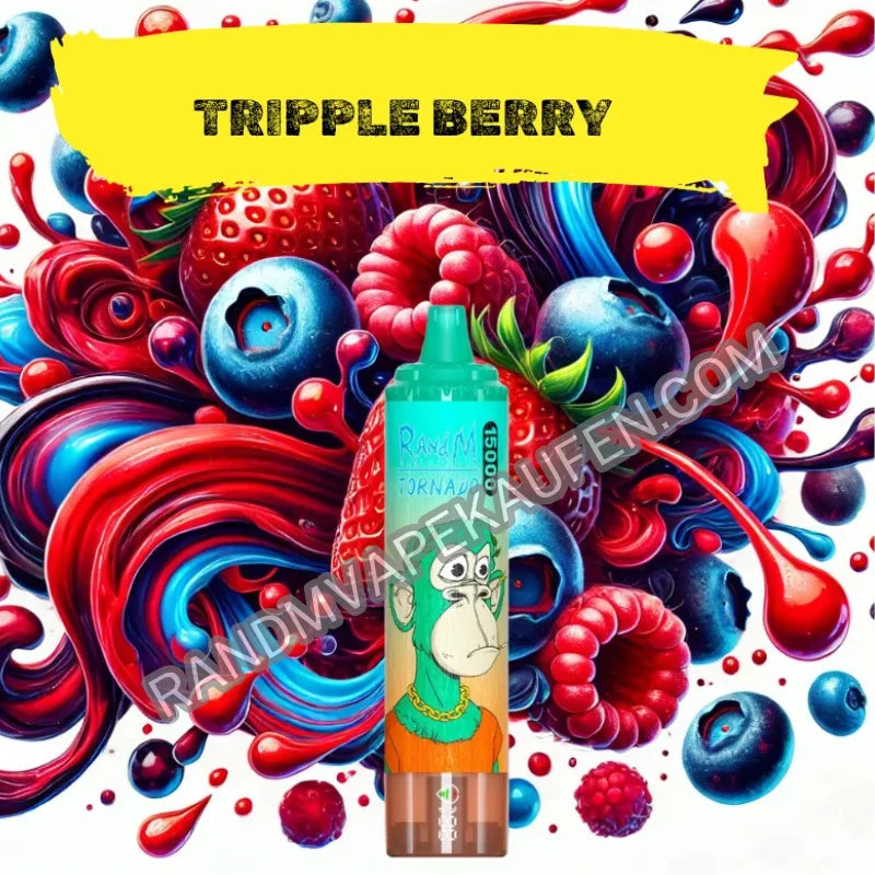 Tornado Vape 15000 - Trippel Berry