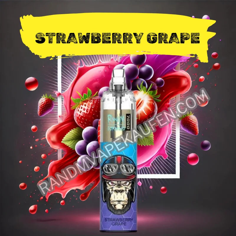 Tornado Vape 7000 - Strawberry Grapes