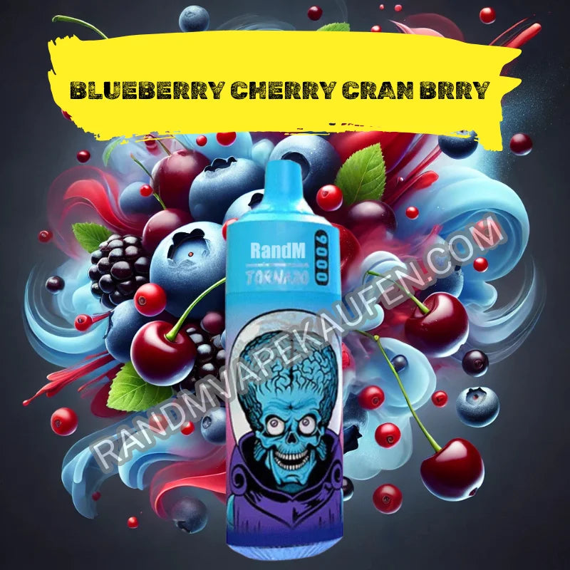 Tornado Vape 9000 - Blueberry Cherry Cranberry