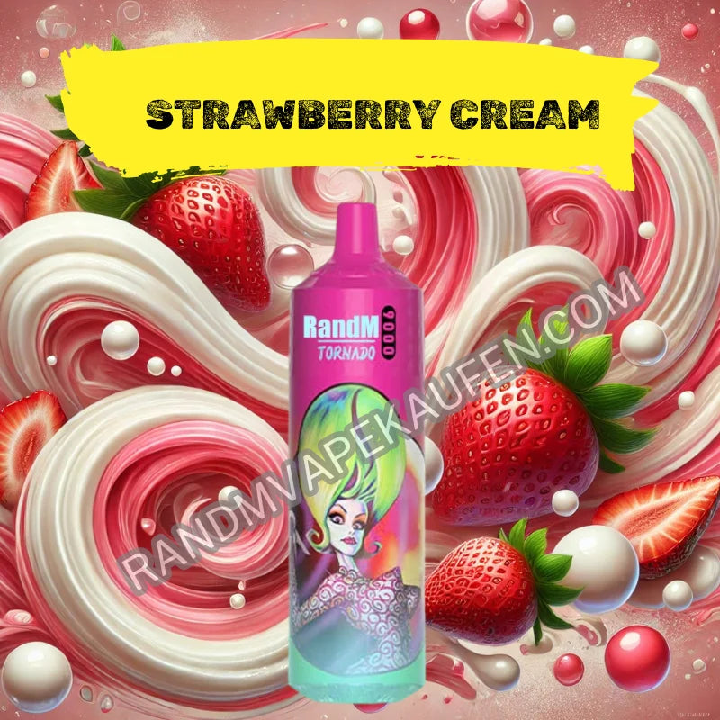 Tornado Vape 9000 - Strawberry Cream