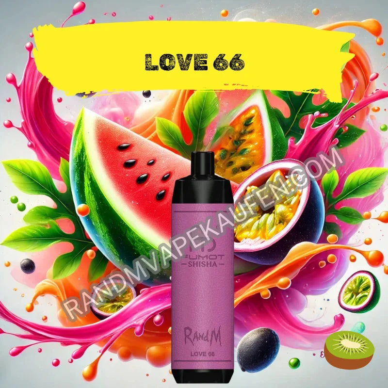 Tornado Shisha 10000 - Love 66