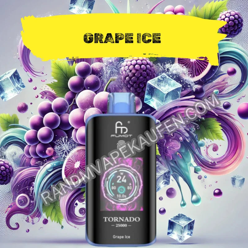 Tornado Vape 25000 - Grape Ice