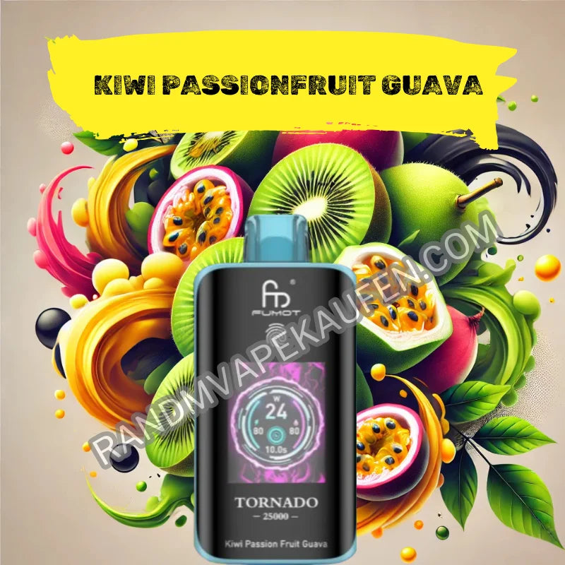 Tornado Vape 25000 - Kiwi Passion Fruit Guava