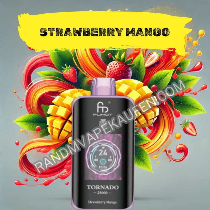 Tornado Vape 25000 - Strawberry Mango