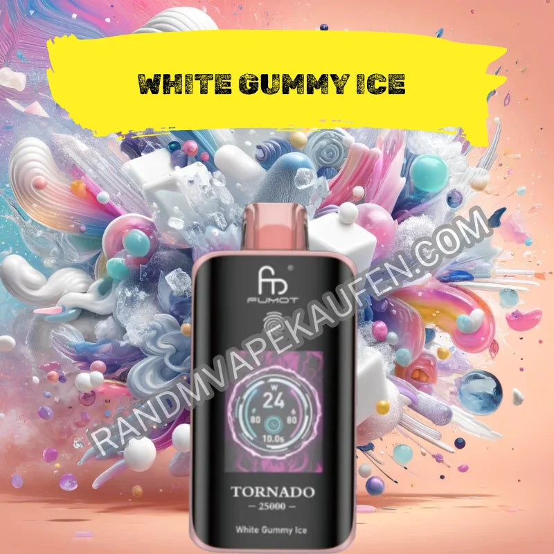 Tornado Vape 25000 - White Gummy Ice