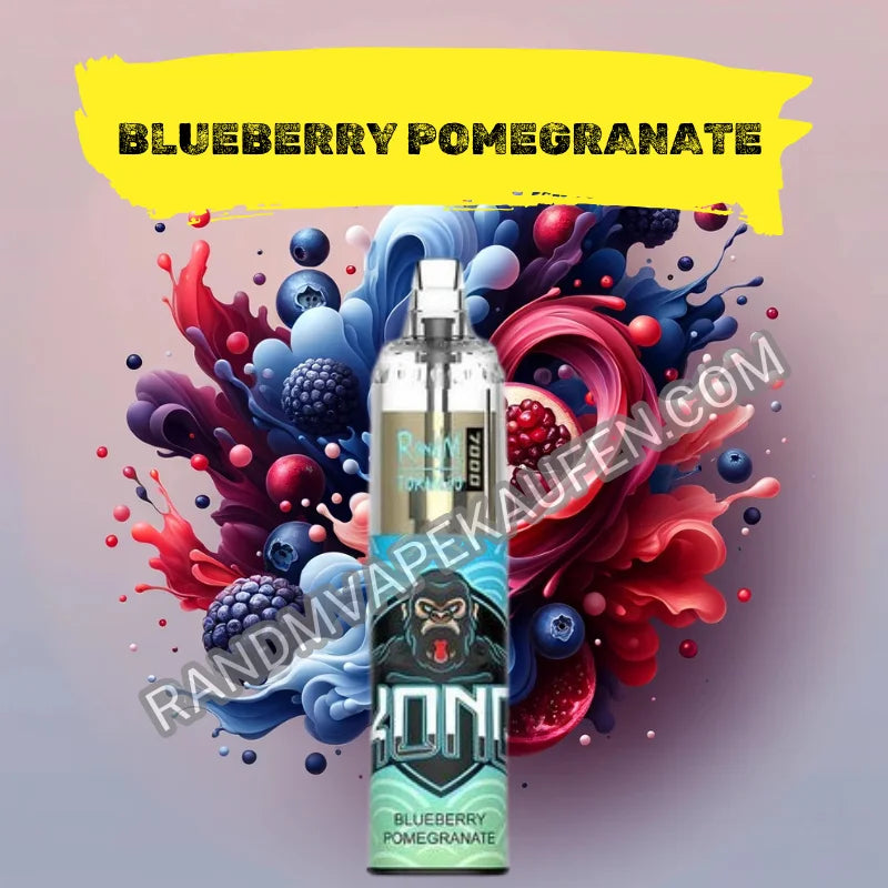 Tornado Vape 7000 - Blueberry Pomegranate