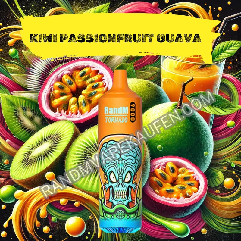 Tornado Vape 9000 - Kiwi Passion Fruit Guava