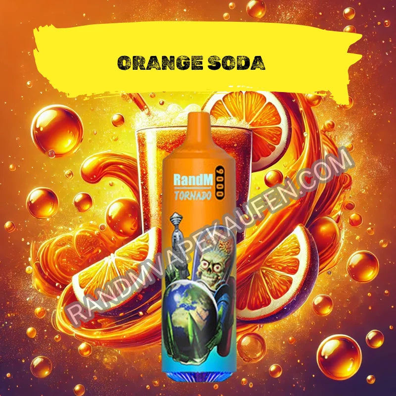 Tornado Vape 9000 - Orange Soda