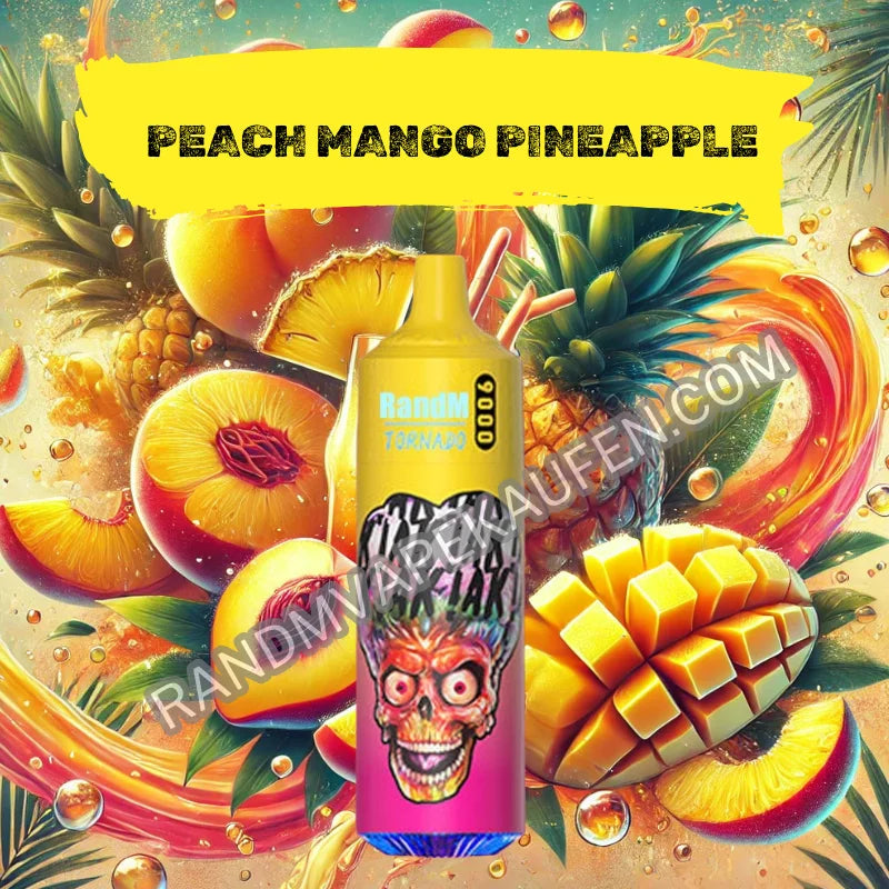 Tornado Vape 9000 - Peach Mango Pineapple